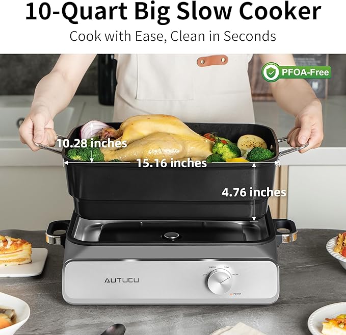 Slow Cooker 10-Quart - Image 2