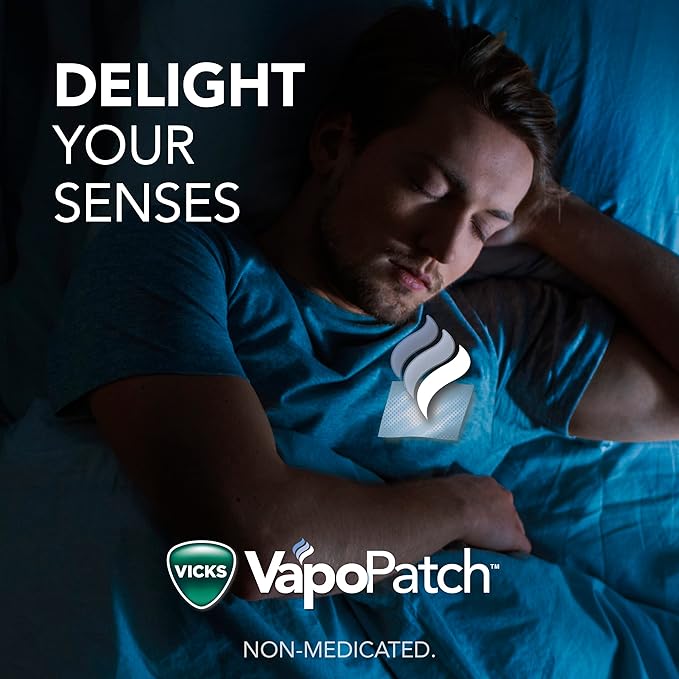 Vicks VapoPatch, Wearable Mess-Free Aroma Patch, Soothing & Comforting - Image 7