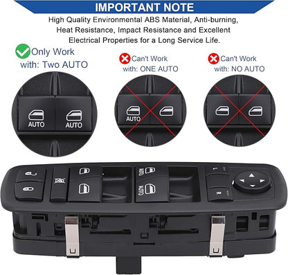 Obaee Window Switch Power Control Button Front Left Driver Side Compatible - Image 4
