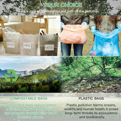 Medium Trash Bags 8-Gallon Compostable-Garbage-Bag - Image 4