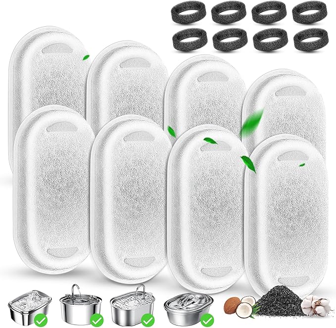 Cat Water Fountain Filter Replacement by Beyolike
