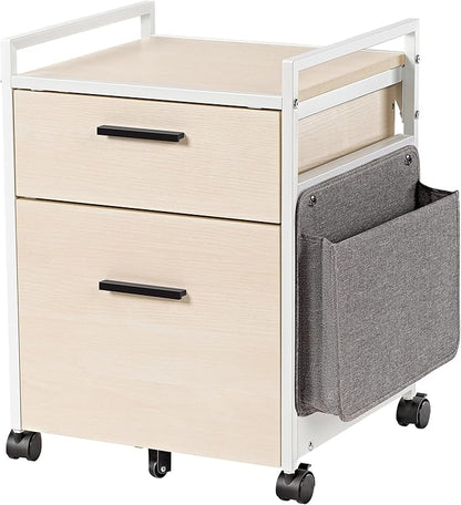 EUREKA ERGONOMIC 2-Drawer Mobile File Cabinet - Image 9