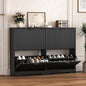 Shoe Cabinet Storage for Entryway by HUANLEGO