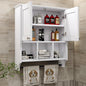 Bathroom Medicine Cabinet, Bathroom Cabinet Wall Mounted Over-The-Toilet by Chyanmoo