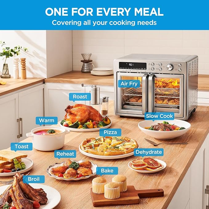 Midea Flexify French Door Toaster Oven Air Fryer Combo, 26.4 QT, Extra Large - Image 7