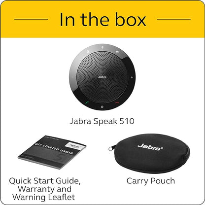 Jabra Speak 510 MS Wireless Bluetooth Speakerphone – Outstanding Sound Quality - Image 6