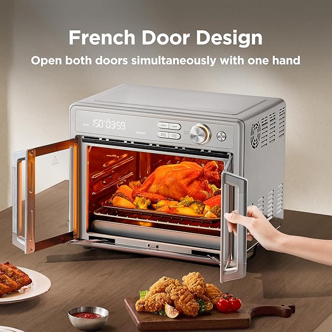 Midea Flexify Pro 10+4 Toaster Oven Air Fryer Combo, Graphene Juicy-Lock Cooking - Image 10