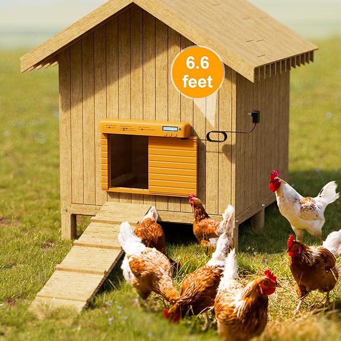 Automatic Chicken Coop Door Battery Powered, Chicken Door - Image 7