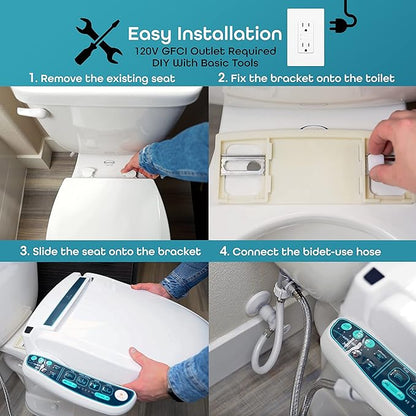 BidetMate 2000 Series Electric Bidet Toilet Seat - Image 6