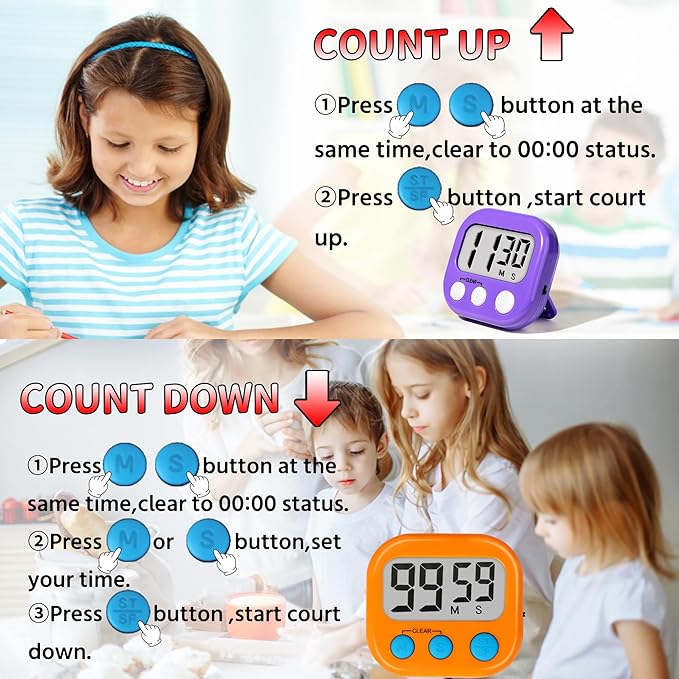 Classroom Timers for Teachers Kids Large Magnetic Digital Timer Teacher - Image 7