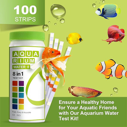 AAwipes Aquarium Ammonia Test Strips 8-in-1 |100 Strips | Quick & Accurate - Image 6