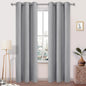 DWCN Thermal Black Out Curtains 84 Inch Length 2 Panels Set, Room Darkening by DWCN
