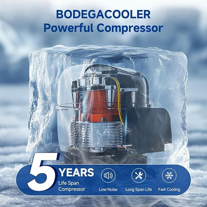 BODEGACOOLER 12 Volt Refrigerator, 116.2Quart RV Refrigerator - Image 9