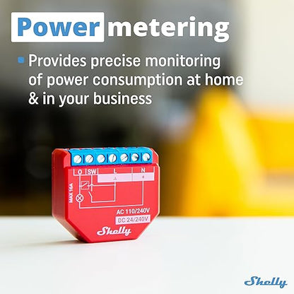 Shelly Plus 1PM | WiFi Smart Relay Switch - Image 5
