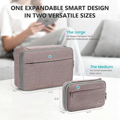 Travelkin Large Cord Organizer Travel, Electronic Organizer Travel Case - Image 2