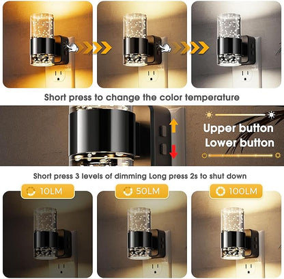 L LOHAS LED Night Lights Plug into Wall, Dimmable Night Light - Image 2