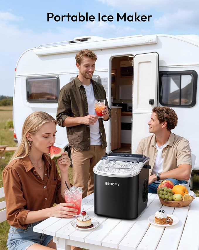 EUHOMY Countertop Ice Maker Machine - Image 9