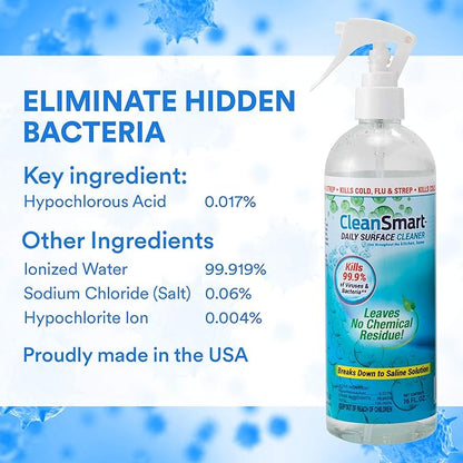 CleanSmart Daily Surface Spray Disinfectant, Kills 99.9% of Viruses, Mold & - Image 4