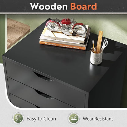 DEVAISE 5-Drawer Chest, Wood Storage Dresser File Cabinet - Image 5