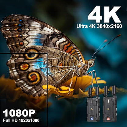 Wireless HDMI Receiver, Receiver Only, Plug&Play 1300FT Los Range 4K Wireless - Image 2