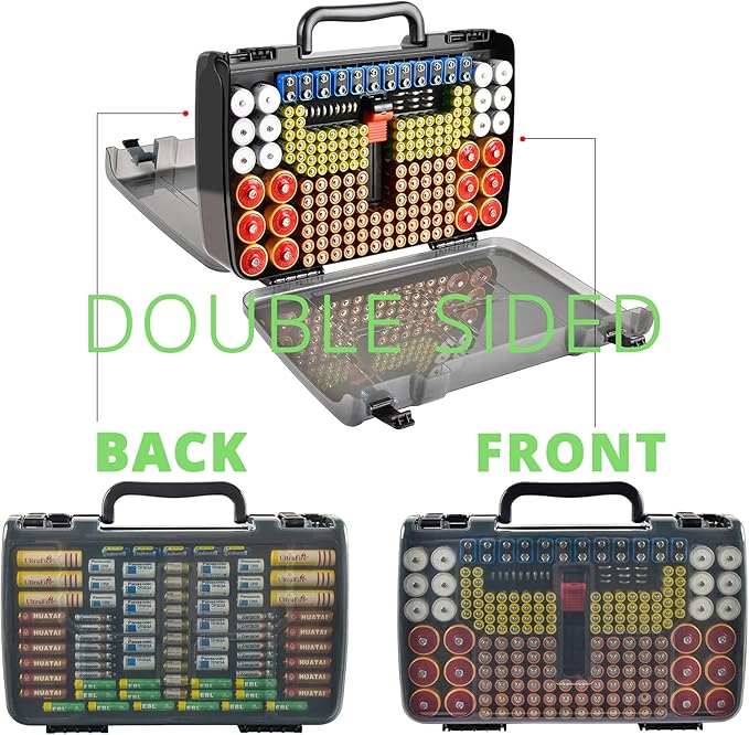 Battery Organizer Storage Holder Box Case - Image 2