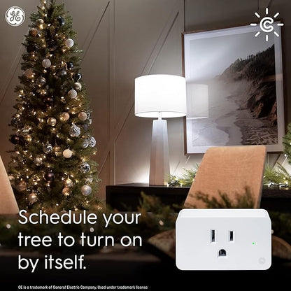 GE Cync Smart Indoor Plug, Smart Outlet Control, WiFi Outlet Plug, Matter - Image 6