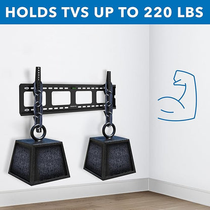 Mount-It! Low-Profile Tilt TV Wall Mount | Ultra-Slim Bracket - Image 4