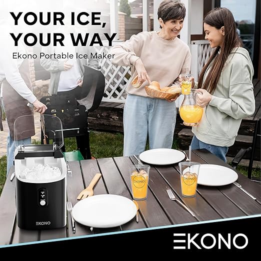 Nugget Ice Maker Countertop Sonic Ice Machine - Image 7