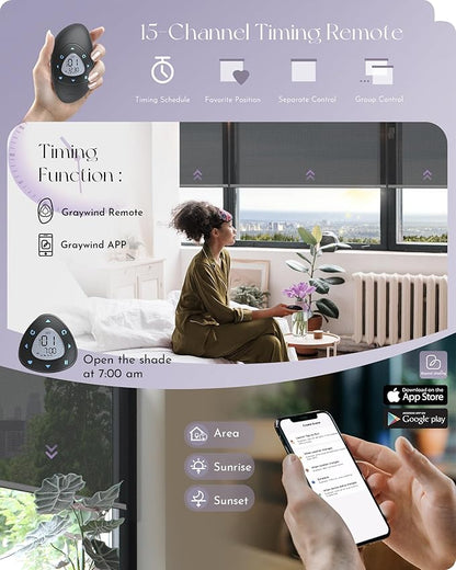 Graywind Motorized Solar Shades Compatible - Image 4