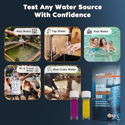 Watersafe® Bacteria Water Test Kit – USA-Made – Results as Fast as 6 Hours – - Image 6