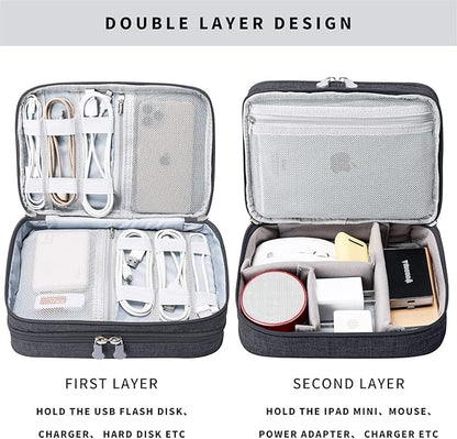 mygreen Electronics Travel Organizer, Watreproof Electronic Accessories Case - Image 5