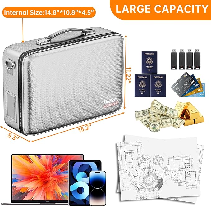 DocSafe Fireproof Document Box - Image 5