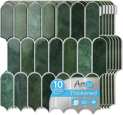 Art3d 12 x 12 Inch Heavy-Duty Peel and Stick Backsplash, Self-adhesive Wall by Art3d