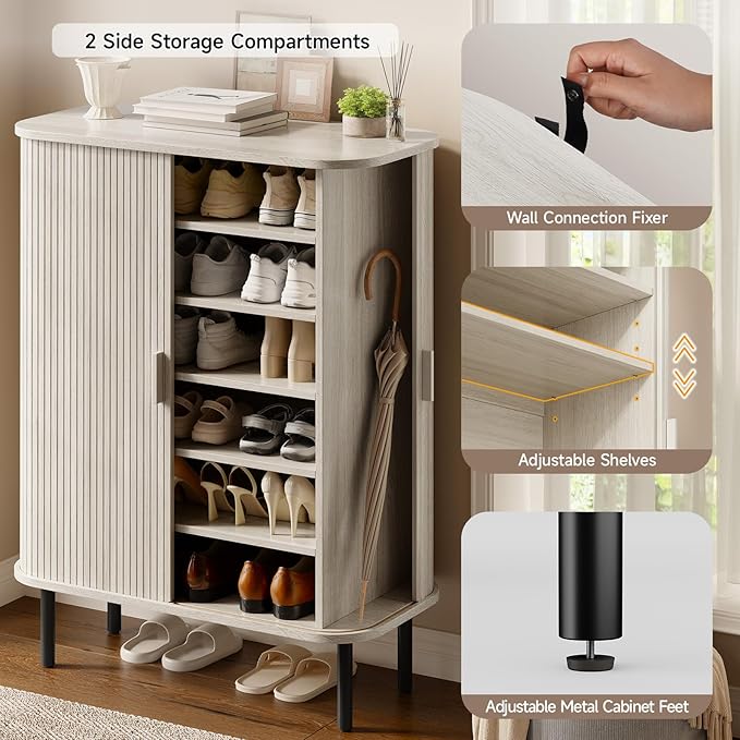 ONBRILL 6-Tier Shoe Cabinet - Image 5