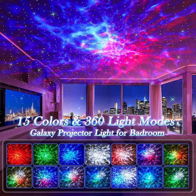 PIKOY INS Northern Lights Projector Star Projector Brown - Image 2