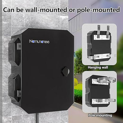 Outdoor Electrical Box, Cold-Rolled Steel Plate, Aluminum Alloy Back Beam - Image 4
