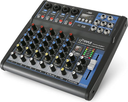 Pyle Professional 6 Channel Audio Mixer by PyleUSA