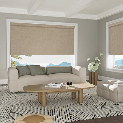 Boolegon Motorized 100% Blackout Roller Blinds - Image 5
