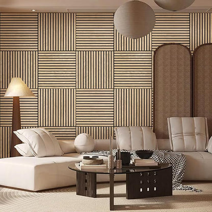 ARMURO Acoustic Wood Panels for Wall 4-Pack - Image 9