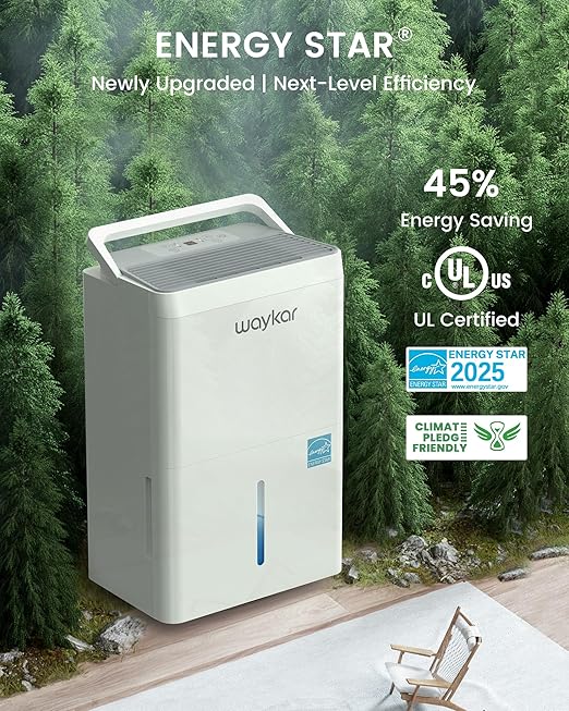 Waykar 5000 Sq.Ft 2025 Energy Star Dehumidifier - Image 3
