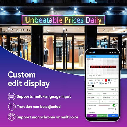 P10 Scrolling Led Sign Message Board Programmable Outdoor Publicidad Negocio - Image 2