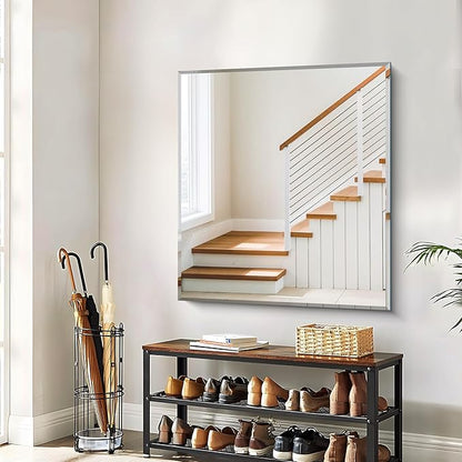CILIBER Beveled Bathroom Mirror, 36x40 Inch Large Bathroom Mirrors - Image 6