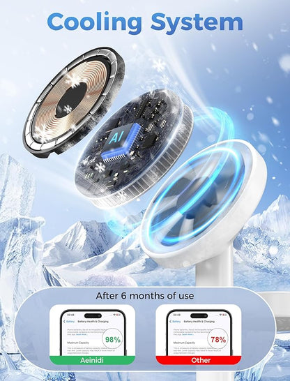 Aeinidi 2026 3 in 1 Wireless Charging Station Compatible - Image 3