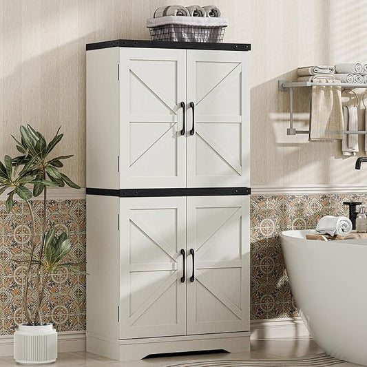 Farmhouse Floor Storage Cabinet by Befrases