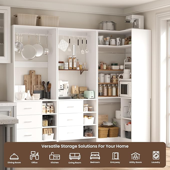 HOMPUS Modular L-Shaped Closet System - Image 6