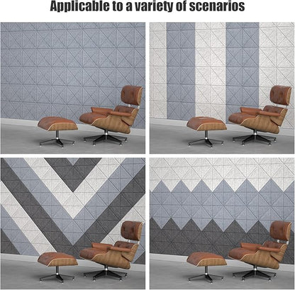 Sonicism 12 Pack X-Lined Acoustic Panels - Image 2