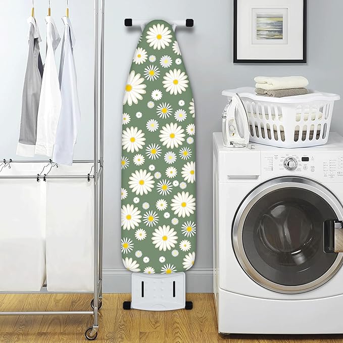 Extra Thick Ironing Board Cover and Pad, 15x54 Ironing Board Cover, Resist - Image 5