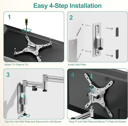 WALI RV TV Mount, Lockable TV Wall Mount - Image 8