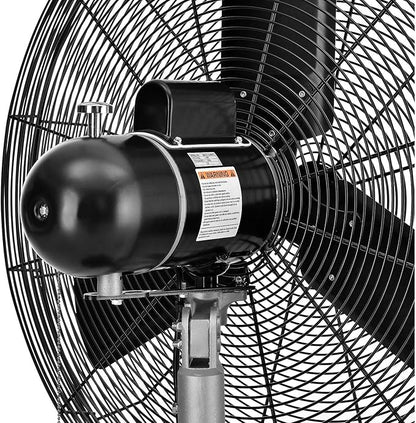 Continental Dynamics CD Premium 30" Oscillating Wall Mount Fan, TEFC Motor - Image 3