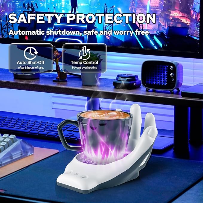 Devil's Hand Heating Mug Warmer Set - Image 3